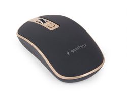 Ratón Inalámbrico Slim - Negro/Dorado