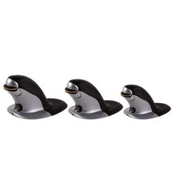Souris verticale ambidextre sans fil Penguin