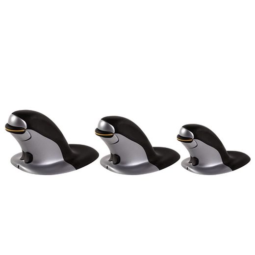 Souris verticale ambidextre sans fil Penguin