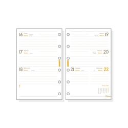 Recambio anual Classic  2027 Semana Vista Horizontal 73x114mm