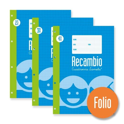 Recharges de papier à lamelles