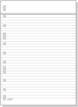 Recharges multi-usages sur papier 90 grammes