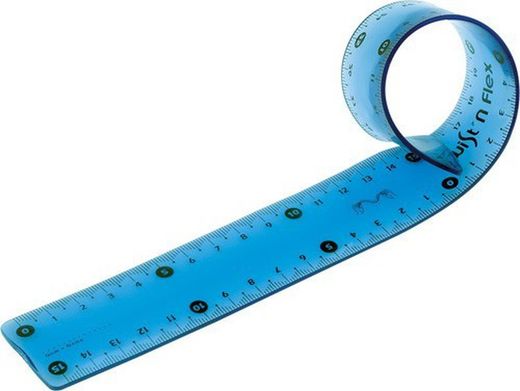 régua flexível twist'n flex por mapeado