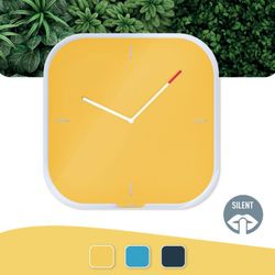 Horloge murale en verre cosy Leitz