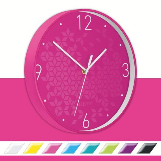Wow horloge murale. 7 couleurs