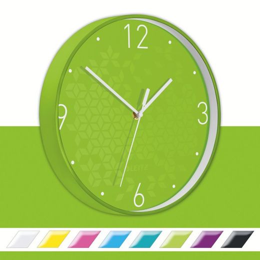 Wow horloge murale. 7 couleurs