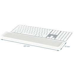 Repose-pouls réglable pour clavier Leitz Ergo Cosy