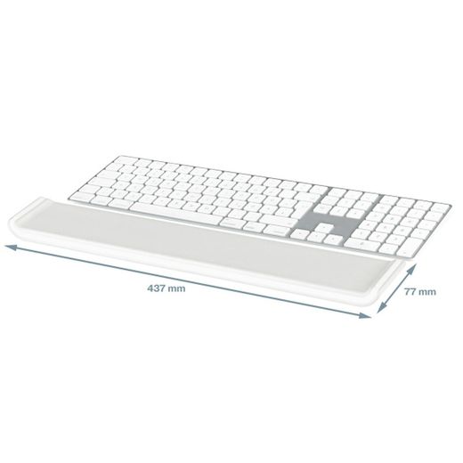 Repose-pouls réglable pour clavier Leitz Ergo Cosy