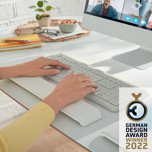 Repose-pouls réglable pour clavier Leitz Ergo Cosy