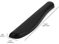 Descanso de pulso Kensington ErgoSoft™ para teclados mecânicos e de jogos