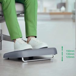 Reposapiés de escritorio ajustable Leitz Ergo, 80% plástico reciclado