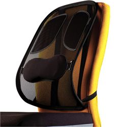 Dossier de la série professionnelle Fellowes en maille ergonomique