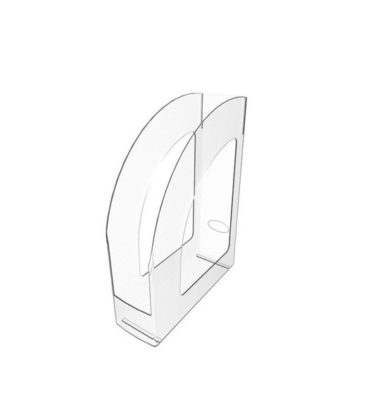 Porte-revues en plastique translucide