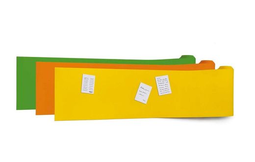 Rollo de corcho adhesivo de color. Ideal para colegios