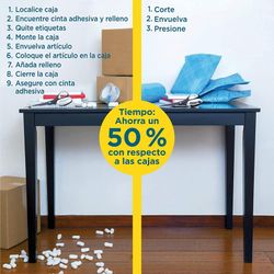 Expédition rouleau scotch flex & sceller