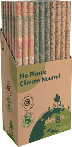Rouleau de papier embrulho 70 cm x 2 m PLANTES KRAFT
