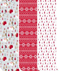 Rollo Papel de Regalo 2mt Nordic Navidad