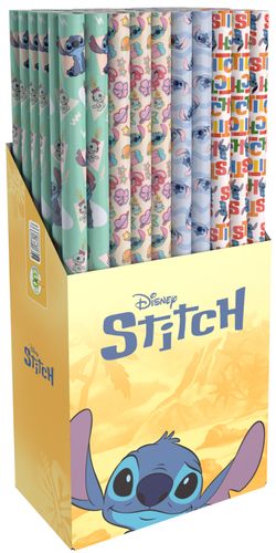 Rollo Papel de Regalo 2mt Stitch