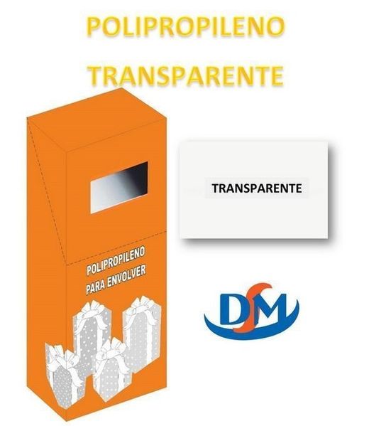Rolo de polipropileno 1,5 mt. Transparente