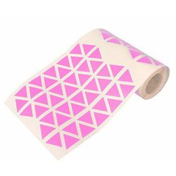 Rolls gomets figures géométriques en couleurs