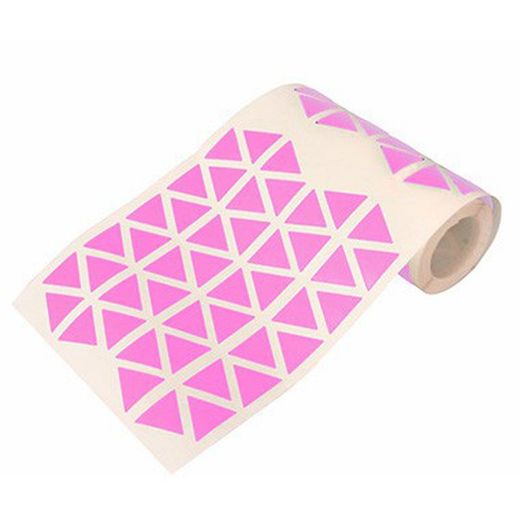 Rolls gomets figures géométriques en couleurs