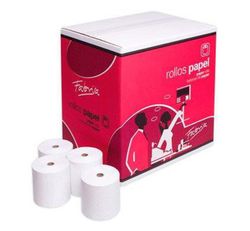 Rouleaux de papier electra blanc normal pour registre ou calculatrices