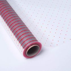 Rouleaux de papier cellophane décorés de différents motifs