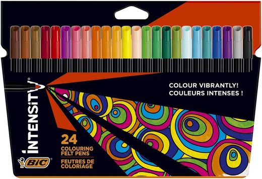 Marqueur intensif de coloration Bic en deux présentations