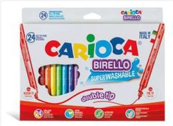 Rotulador Birello doble punta 24 colores