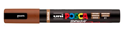 Rotulador con punta de pincel Posca PC-5BR