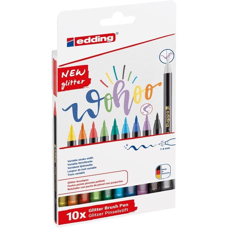 Rotulador Edding 1340 Brushpen PK10