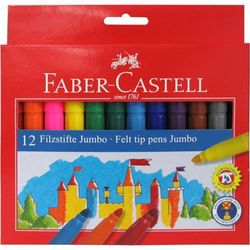 Marcador de escola Faber Castell Jumbo