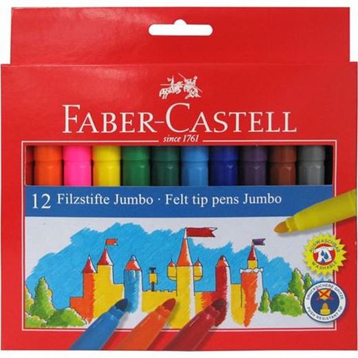 Marcador de escola Faber Castell Jumbo