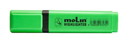 Marqueur fluorescent Molin viva de différentes couleurs