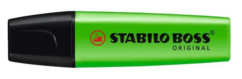 Rotulador fluorescente STABILO BOSS ORIGINAL verde — Cartabon