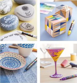 Marqueur non permanent Posca course 8 mm