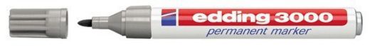 marcador permanente de ponta redonda edding 3000