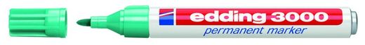 marcador permanente de ponta redonda edding 3000
