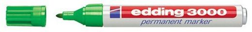 marcador permanente de ponta redonda edding 3000