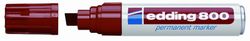 marcador permanente de ponta chanfrada edding 800