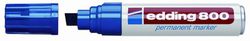 marcador permanente de ponta chanfrada edding 800