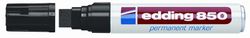 marcador permanente de ponta chanfrada edding 850