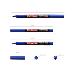 marcador permanente erich krause p100