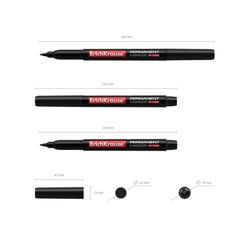 marcador permanente erich krause p100