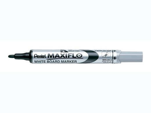Rotulador pizarra Pentel Maxiflo, trazo 2mm.