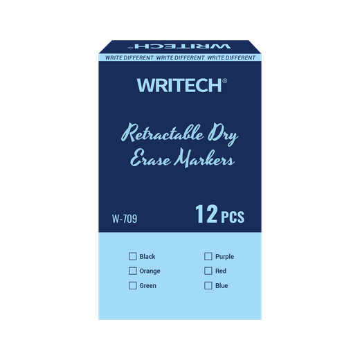 Rotulador retráctil Writech para pizarra