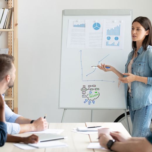 Rotulador retráctil Writech para pizarra