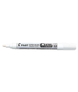Rotulador tinta blanca pilot white supercolor