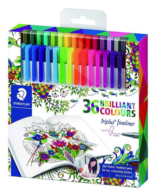 Marqueur Triplus fineliner 334. Étui exclusif.