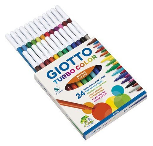 Marqueur Giotto turbo color 2.8mm assorti
